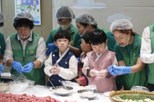 송파구 추석 맞이 송편 나눔 행사