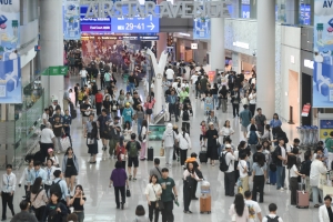 추석연휴 인천공항 국제선 스케치