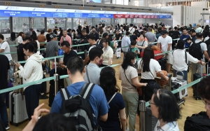 추석연휴 인천공항 국제선 스케치