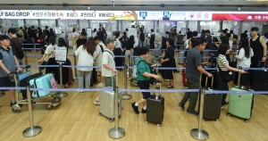 추석연휴 인천공항 국제선 스케치