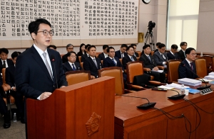 법사위 국정감사 출석한 심우정 검찰총장